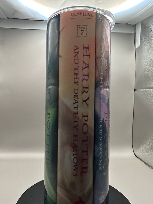 Harry Potter Book Spines Tumbler