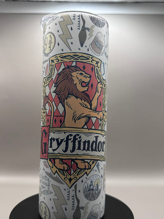 Harry Potter Gryffindor Light Themed Tumbler