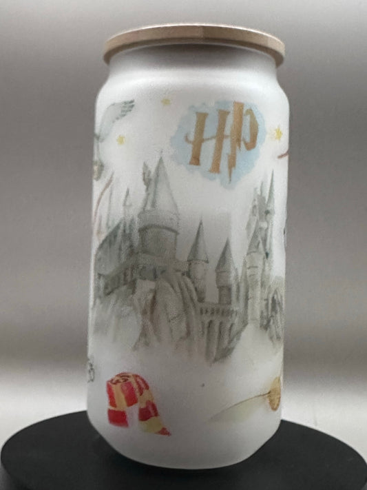 Harry Potter Castle Glass Tumbler