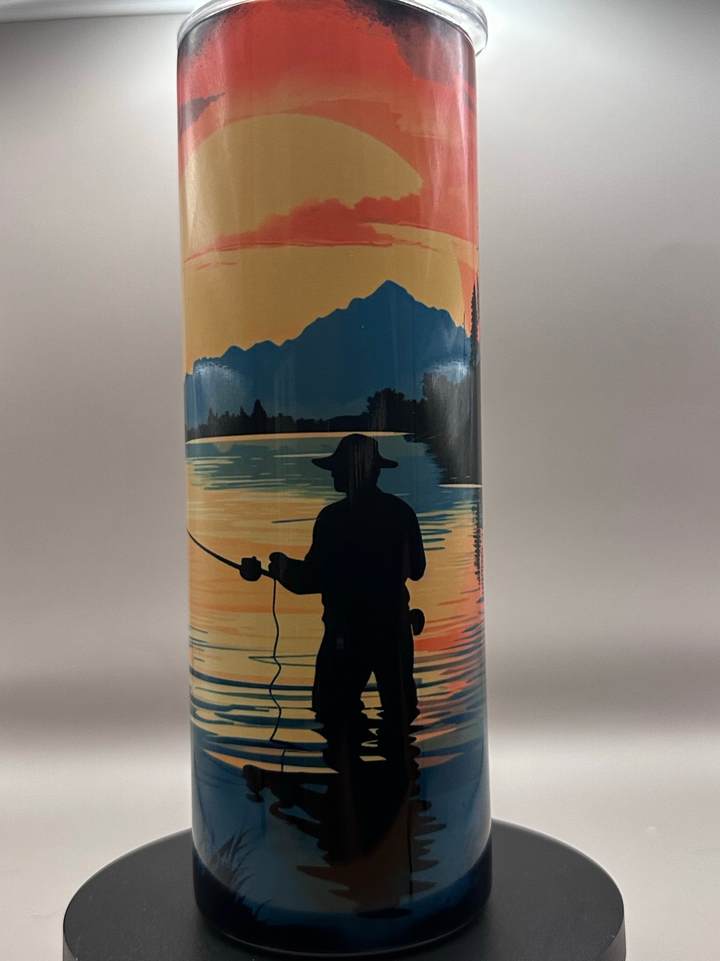 Fishing Sunset Tumbler