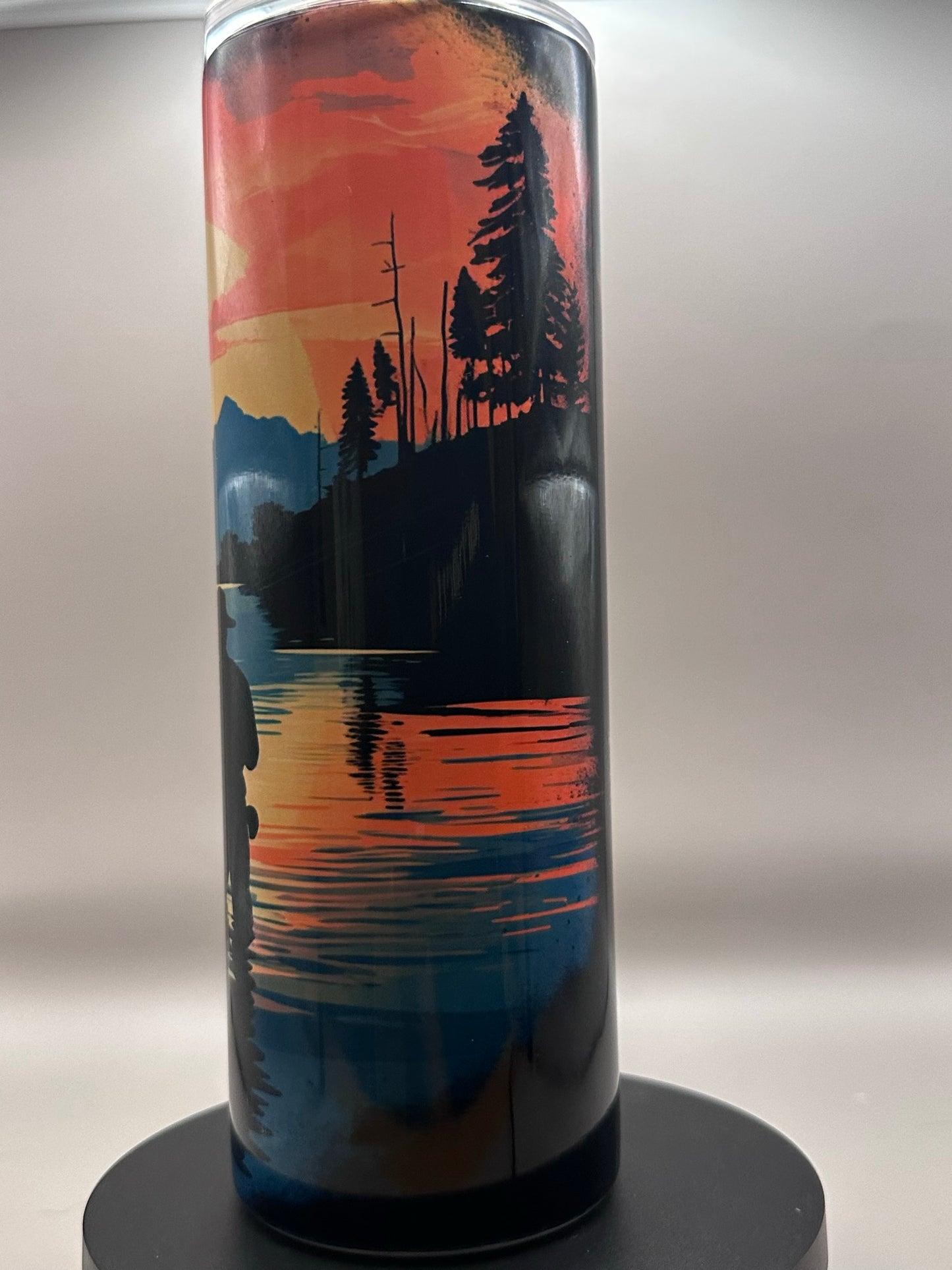 Fishing Sunset Tumbler