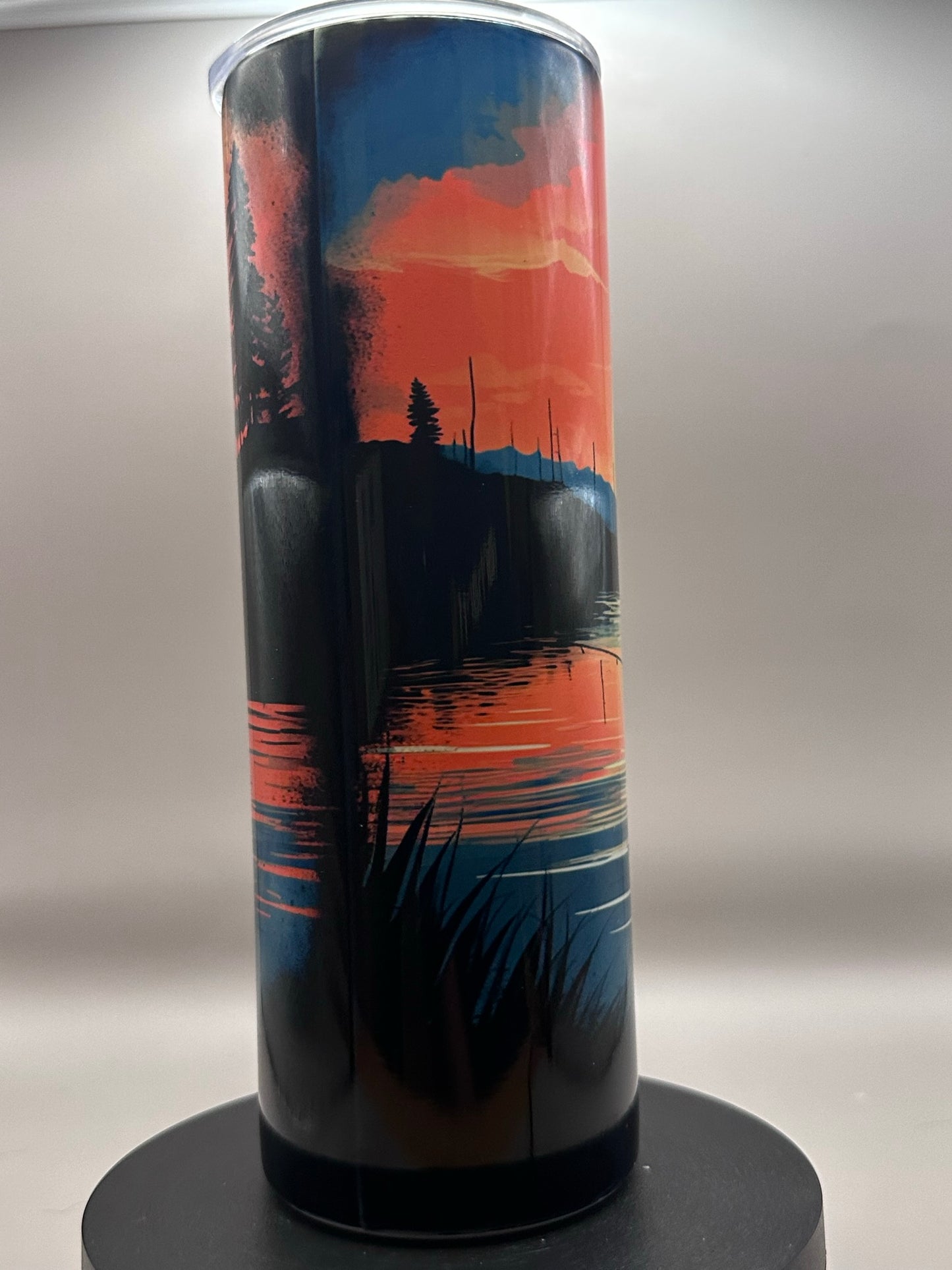 Fishing Sunset Tumbler