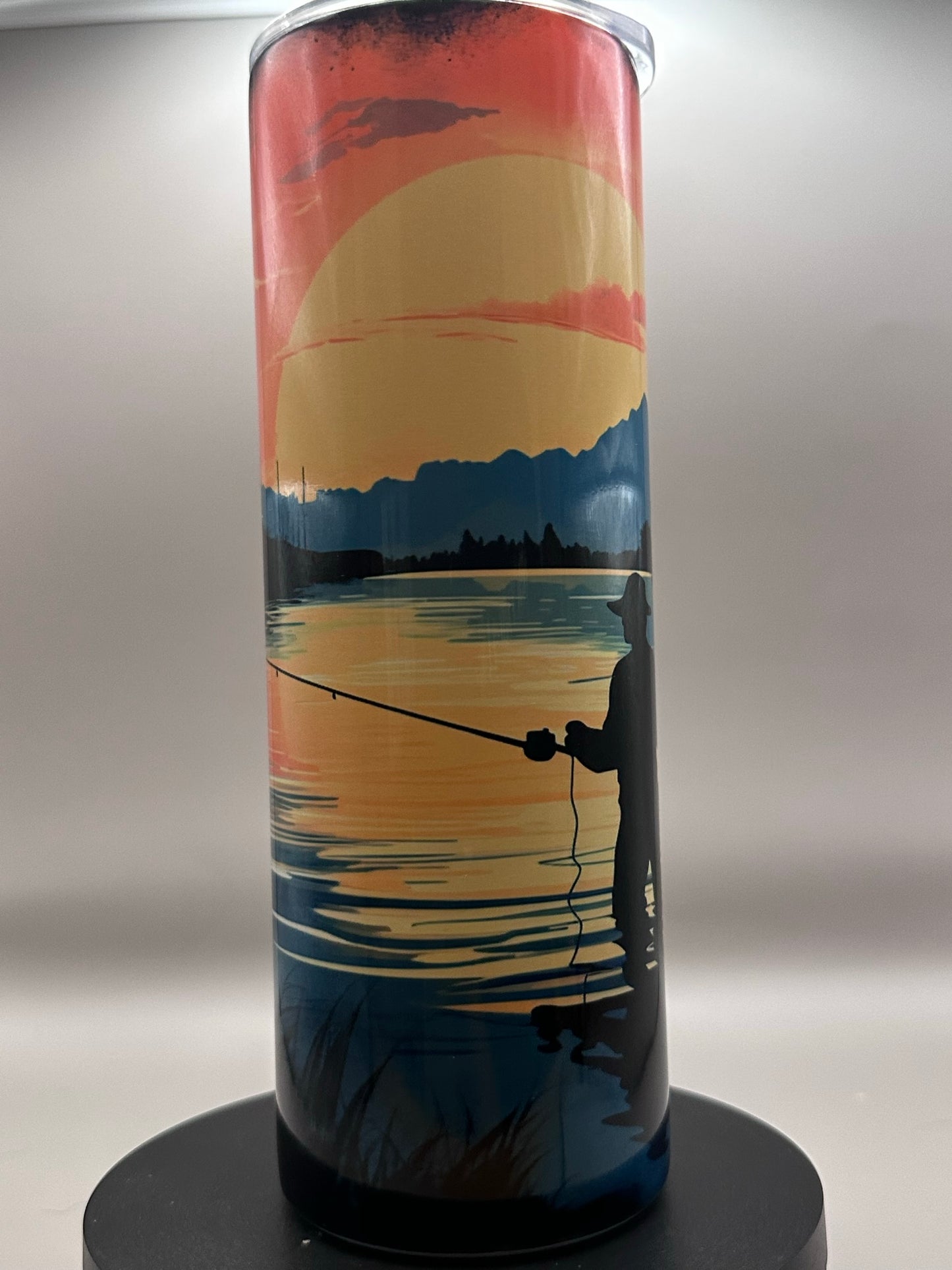 Fishing Sunset Tumbler