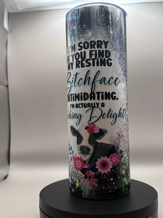 Resting Bitch Face Tumbler