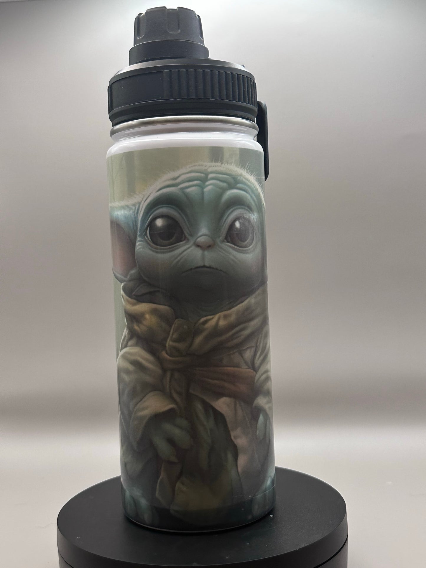 Baby Yoda Water Bottle Tumbler