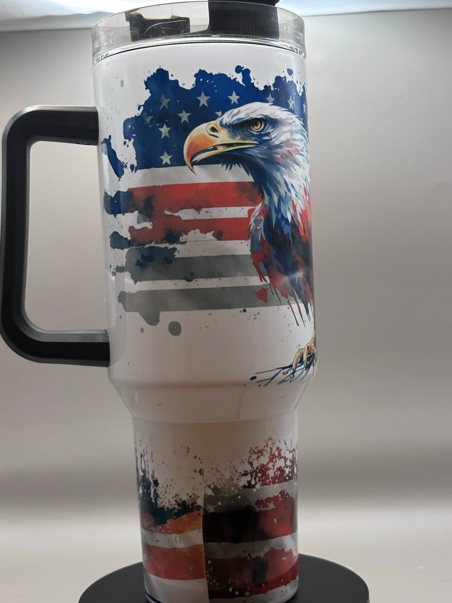 American Flag With Eagle Tumbler